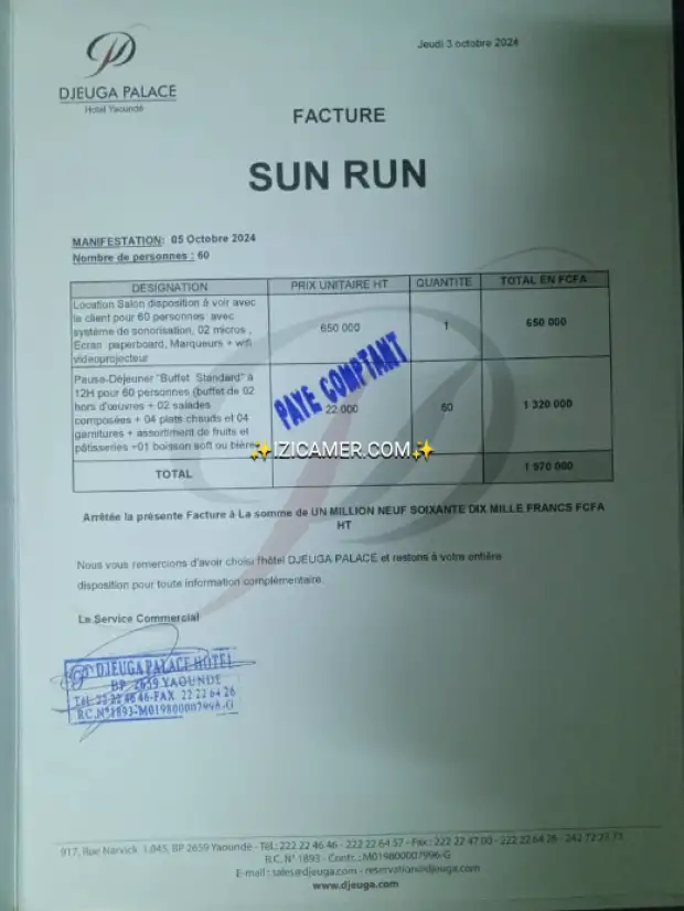 INVESTISSEMENT L'ENTREPRISE SUNRUN vous pouvez investir à partir de5000 FCFA